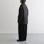 縮絨ウール2WAYカラーJK #DARK BROWN [D225-J332]