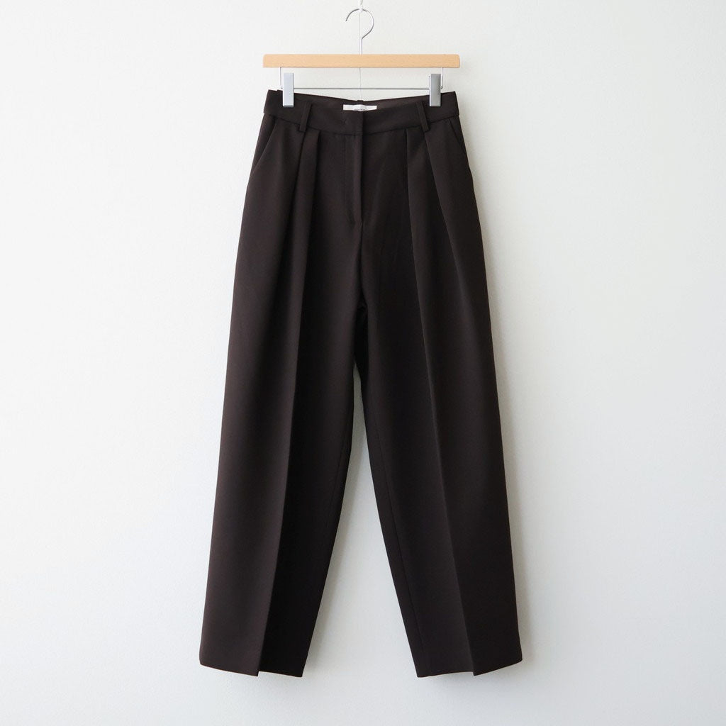 Bonding Wide Trousers #D/BRN [12620723]