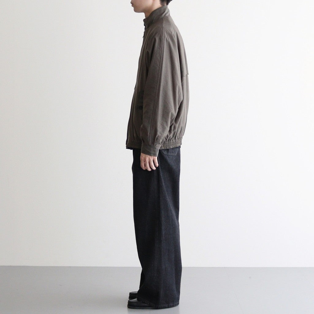 Wool Nylon Reversible Harrington Jacket #OLIVE [YK25FW01058B]