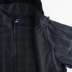 エステルラミーチェック マウンテンパーカー #NAVY [HQ-J023-051]