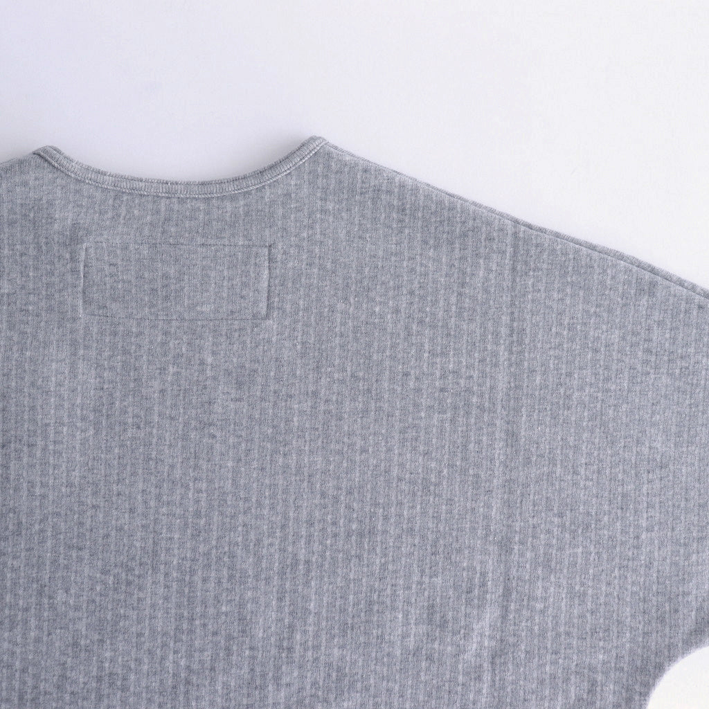 ランダムバックパイルドルマンロンT #HEATHER GRAY [D224-T1005]