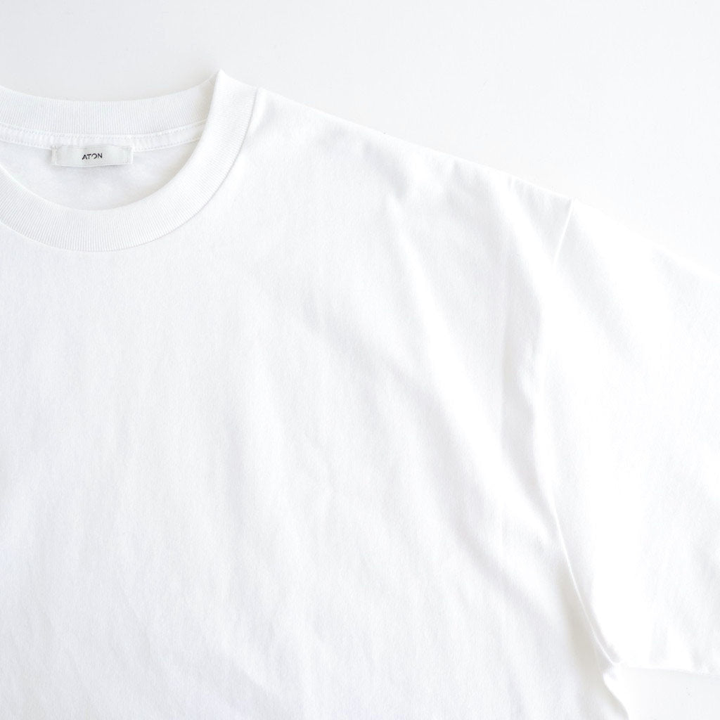 12/-AIR SPINNING LOOSE FIT T-SHIRT #WHITE [KKAGLM0030]