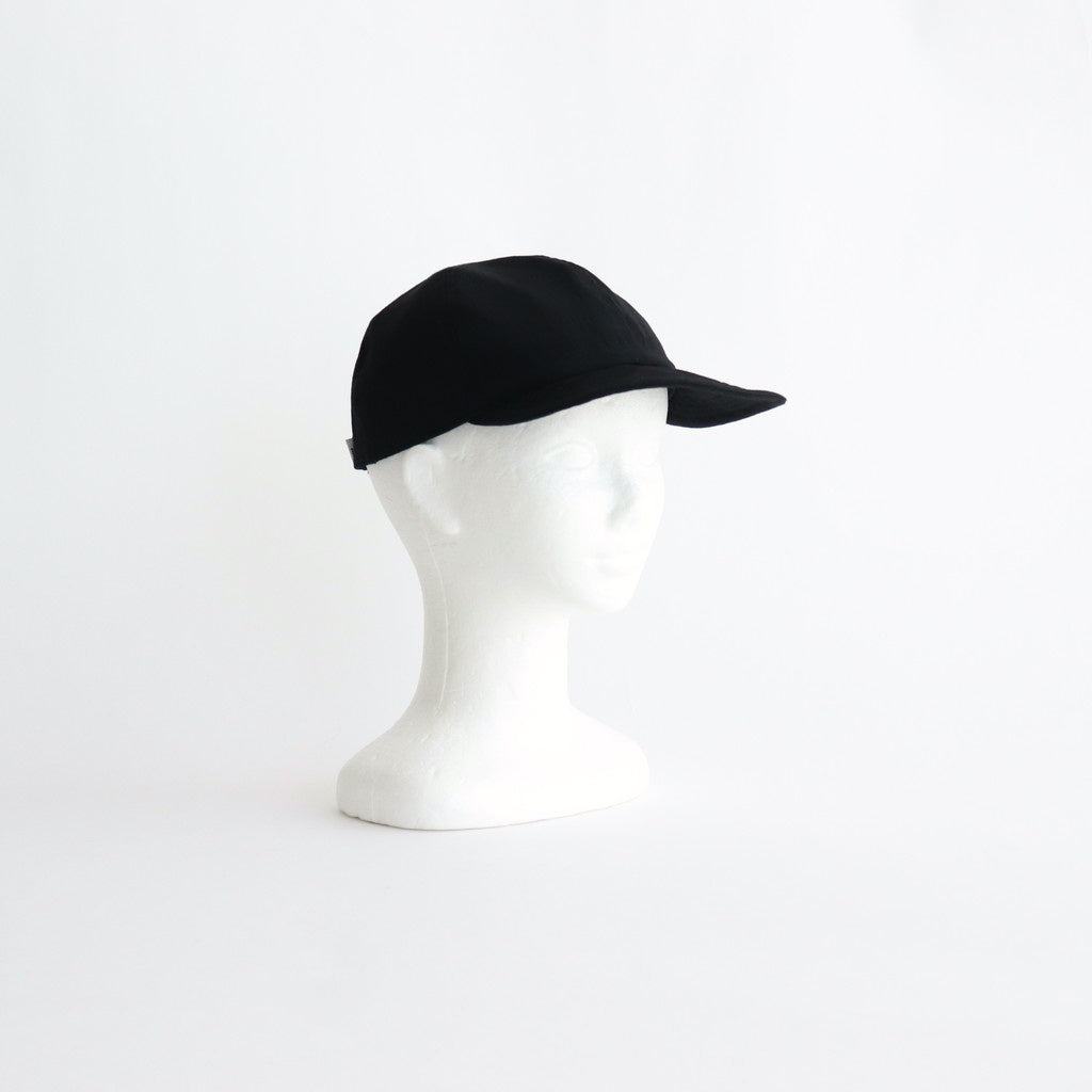 Boiled Wool 6 Panel Cap #BLACK [GU251-90269]