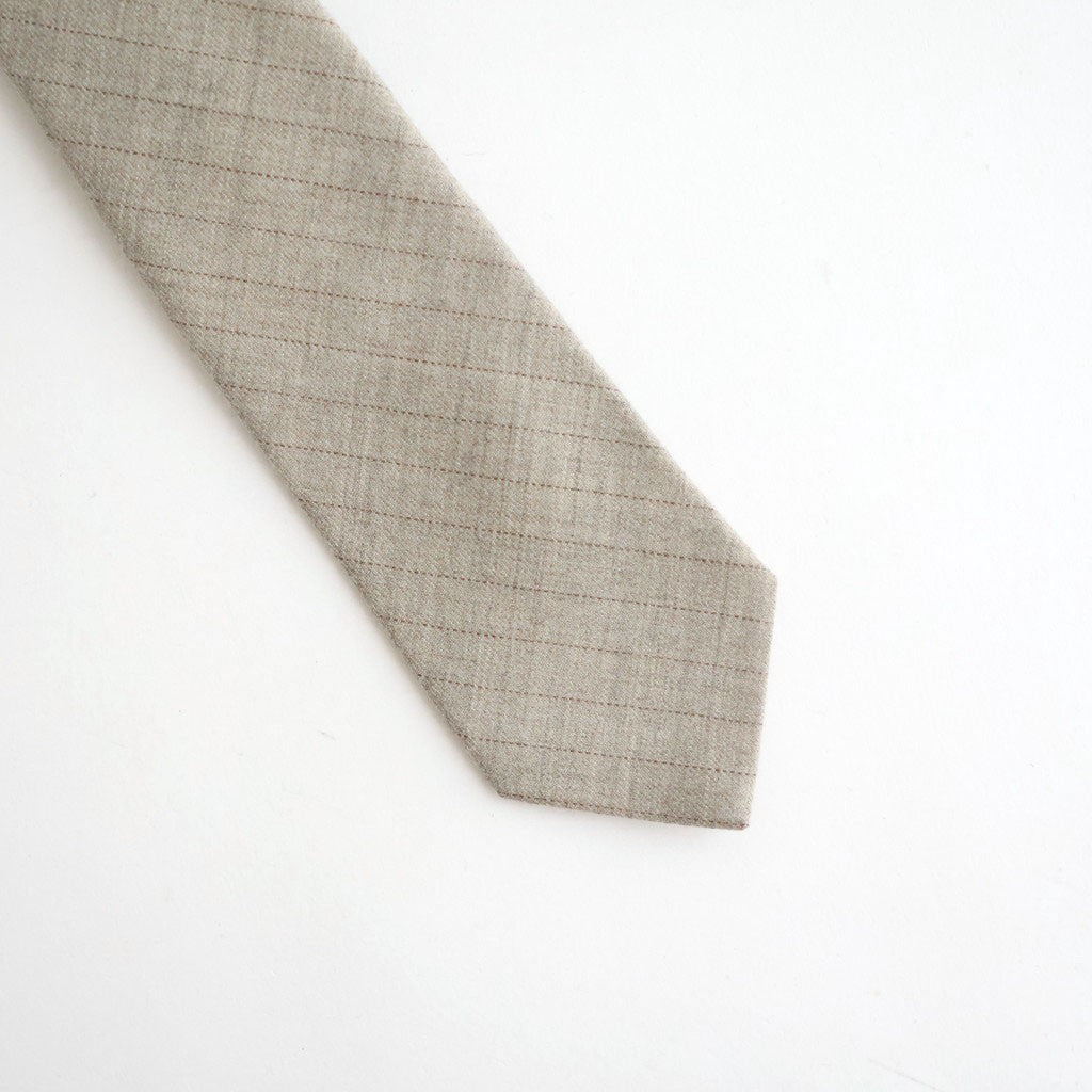 よそいきレギュラーTIE #BEIGE STRIPE [D226-G120]