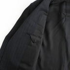 BLUEFACED WOOL JACKET #CHARCOAL NAVY STRIPE [A26AJ01BS]