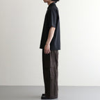 VIS/LI/RA TWILL CARGO TROUSERS #KHAKI BROWN [ST.1434]