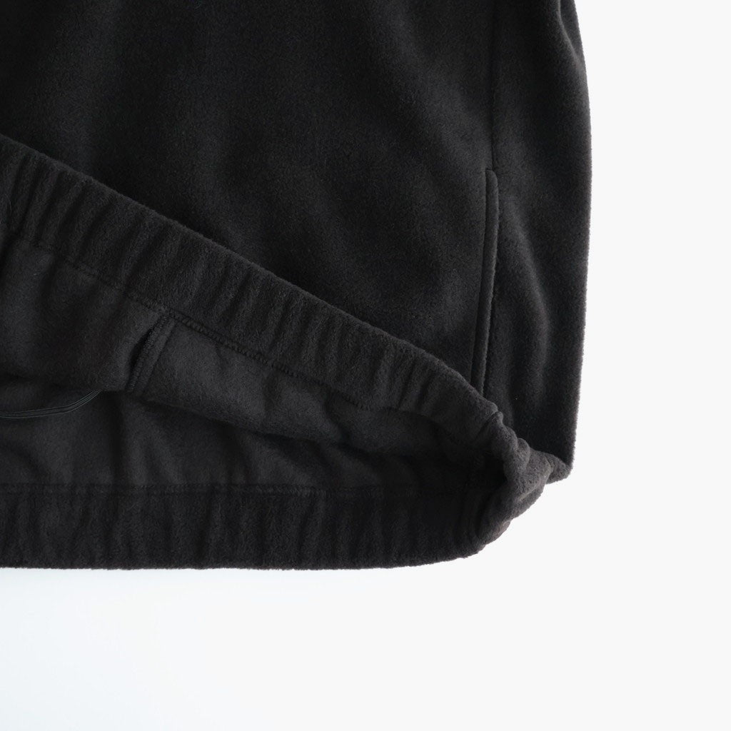 Tourist Fine Fleece Half Zip-up #BLACK [AOFWTS003]