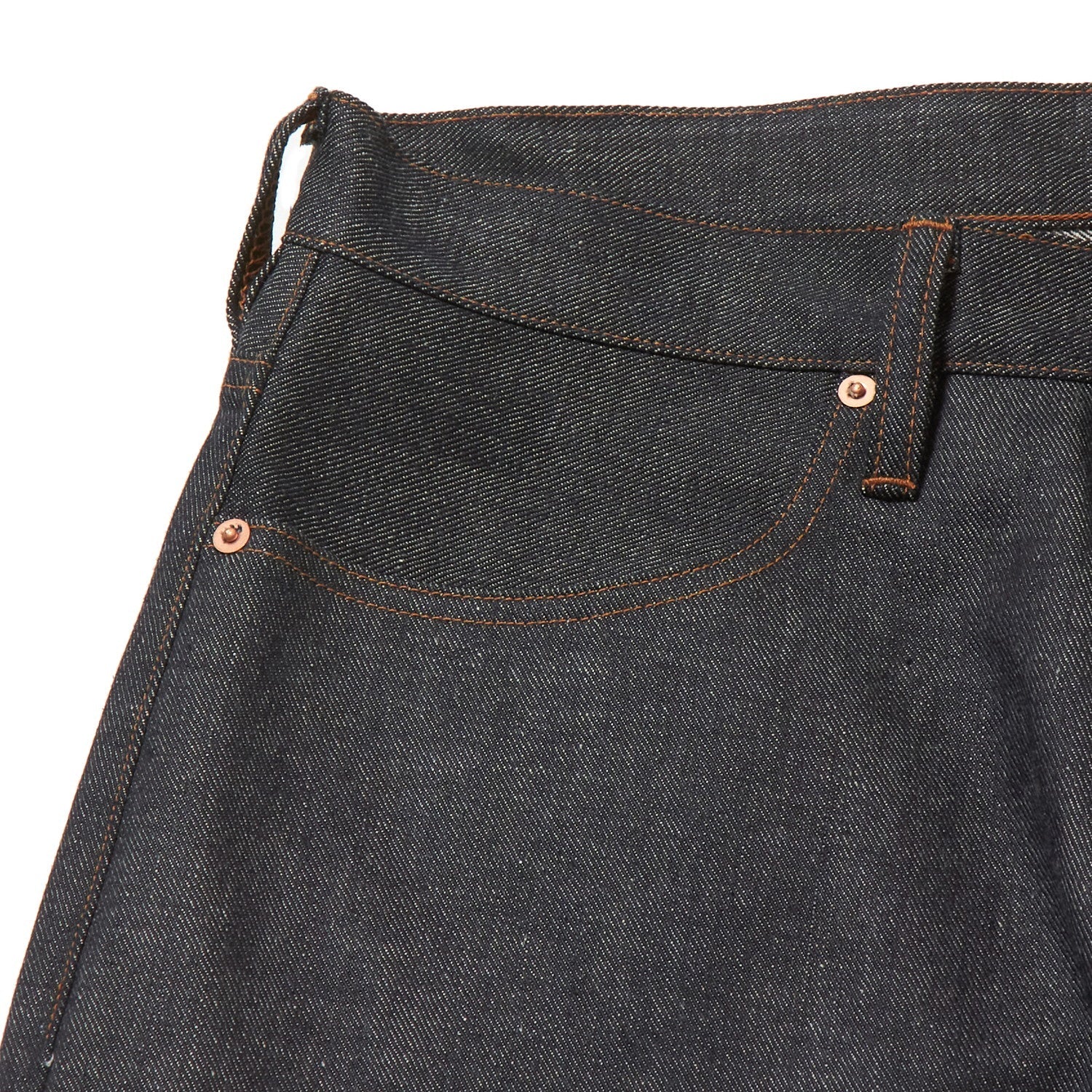 MODERN DENIM FLARED TROUSERS (23aw) #INDIGO [MODEN004] - ciacura