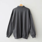 AZUMA Terry Pullover Polo Sweat #GRAY [GU263-70251B]
