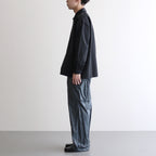 LEATHER LIKE POLYESTER CARGO PANTS #DUSTY GREEN [YK24SS0638P]