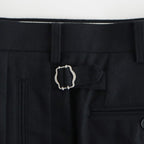 ウールフラノトラウザーズ #BLACK [HP-P035-051]