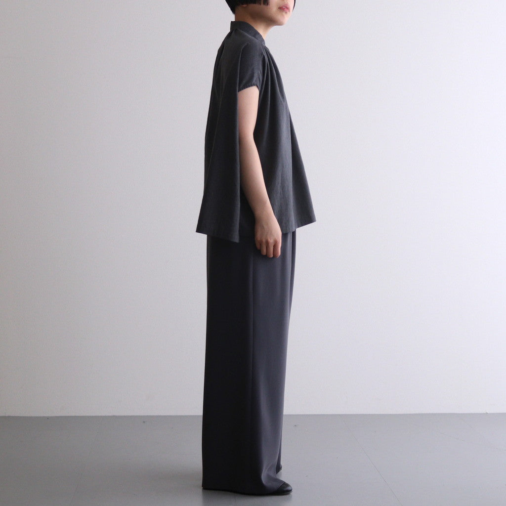 Satin Easy Wide Pants #C.GRAY [GL241-40226B]