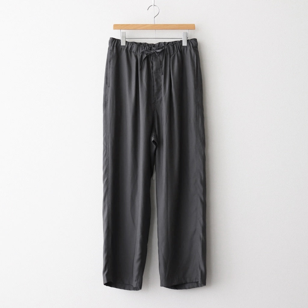 CUPRO EASY PANTS #GRAY [YK25SS0942P]