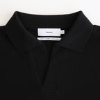 Cotton Pique Jersey S/S Skipper Polo #BLACK [GU251-70057]