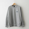 ssstein × UMBRO - HIGH GAUGE COTTON SWEAT LS #GREY [ST.1346]