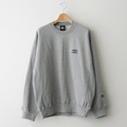 ssstein × UMBRO - HIGH GAUGE COTTON SWEAT LS #GREY [ST.1346]