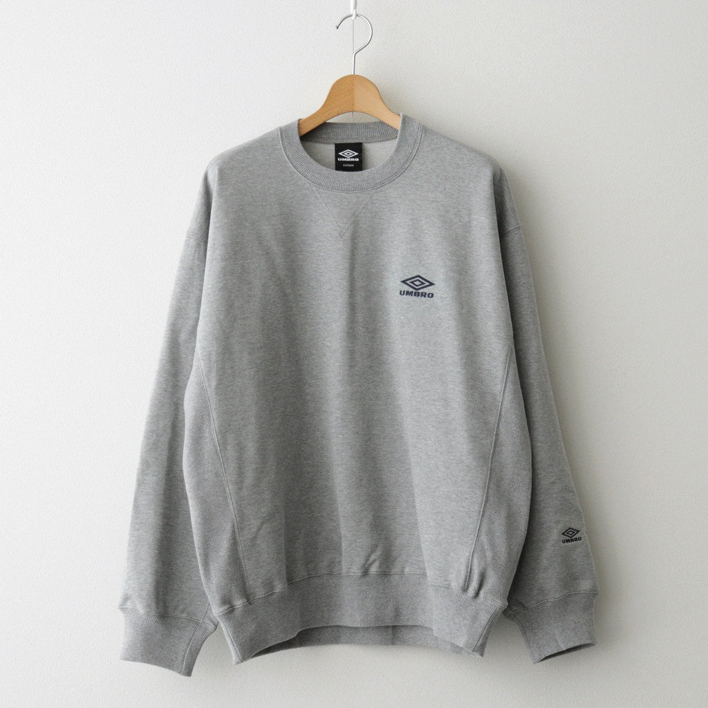 ssstein × UMBRO - HIGH GAUGE COTTON SWEAT LS #GREY [ST.1346]