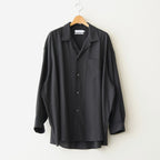 Viscose Viyella L/S Sleeping Shirt #CHARCOAL [GM261-50456]