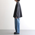 ワイドSWトレーナー #HEATHER CHARCOAL [D226-T1158]