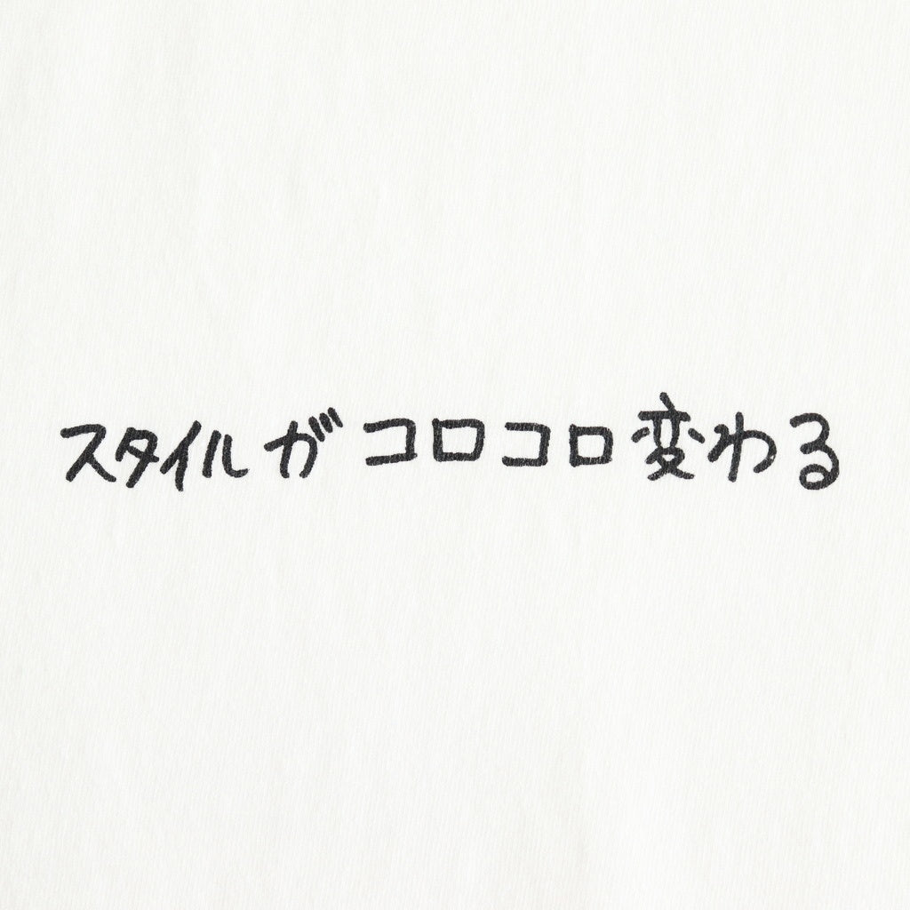 Crew neck tee – Ken Kagami #white [35010]