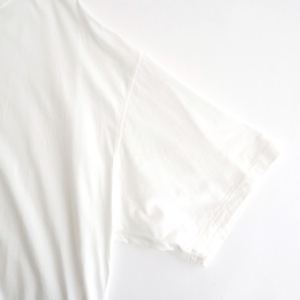 46G Suvin Cotton YOKE T-shirt #WHITE [YK26SS01226CS]