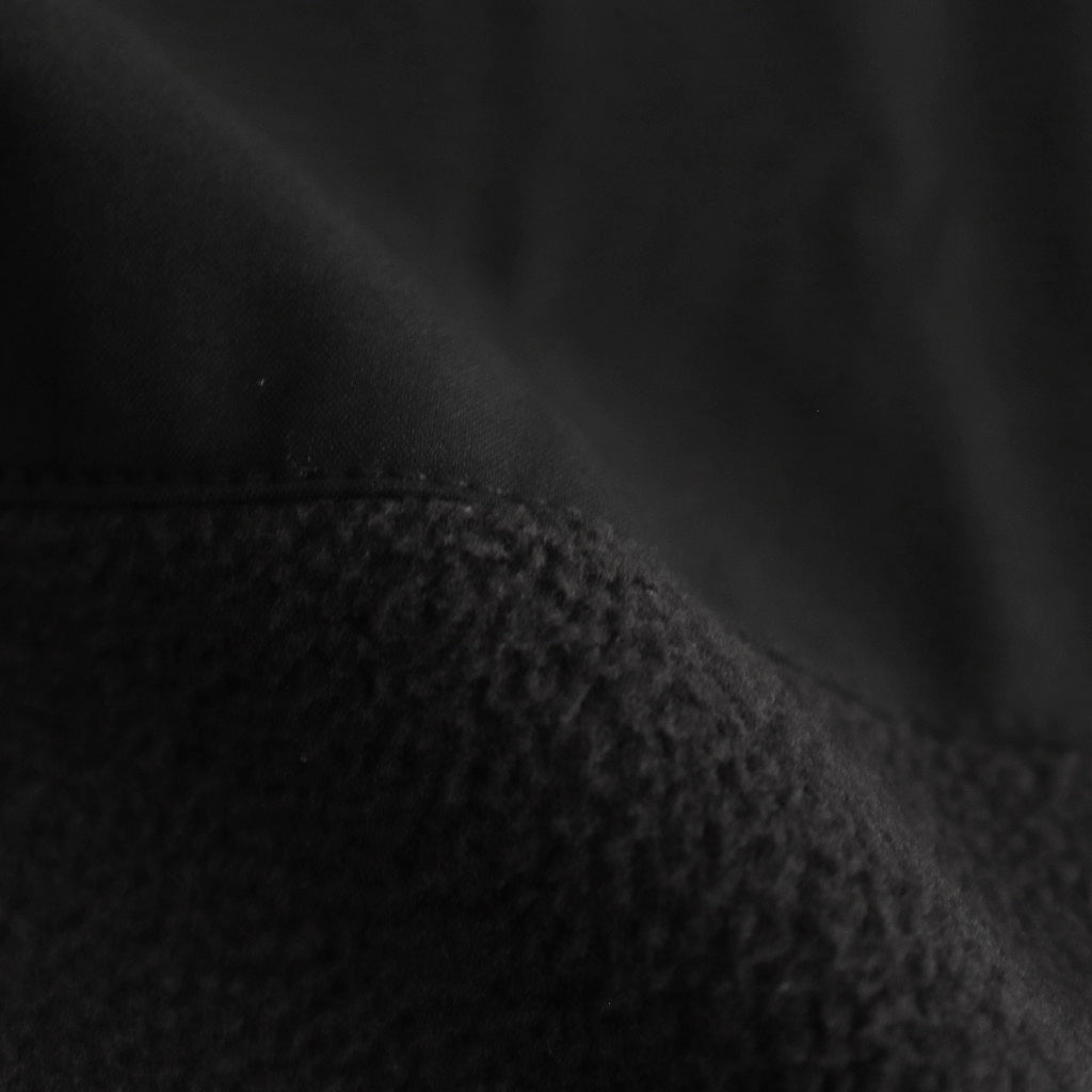 SYNTHETIC FLEECE CARDIGAN #BLACK [FSC243-30093]