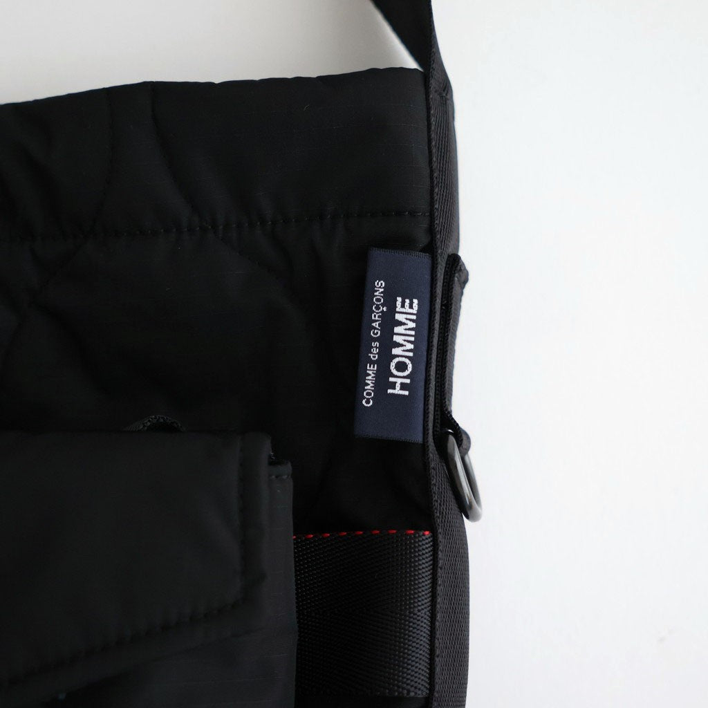 ナイロンツイルキルト 2WAY トートバッグ #BLACK [HR-K206-051]