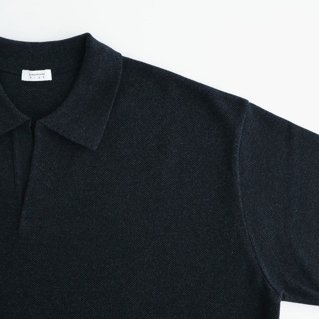 Co/Ra Moss Stitch Skipper #BLACK [2601-002] - ciacura 三重県四日市