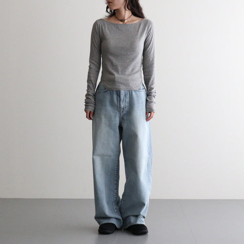 女性モデル(ニシ):158cm　着用サイズ:F