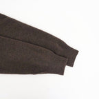 EXTRA FINE WOOL KNIT CREW NECK LS #MOCHA [ST.1634]