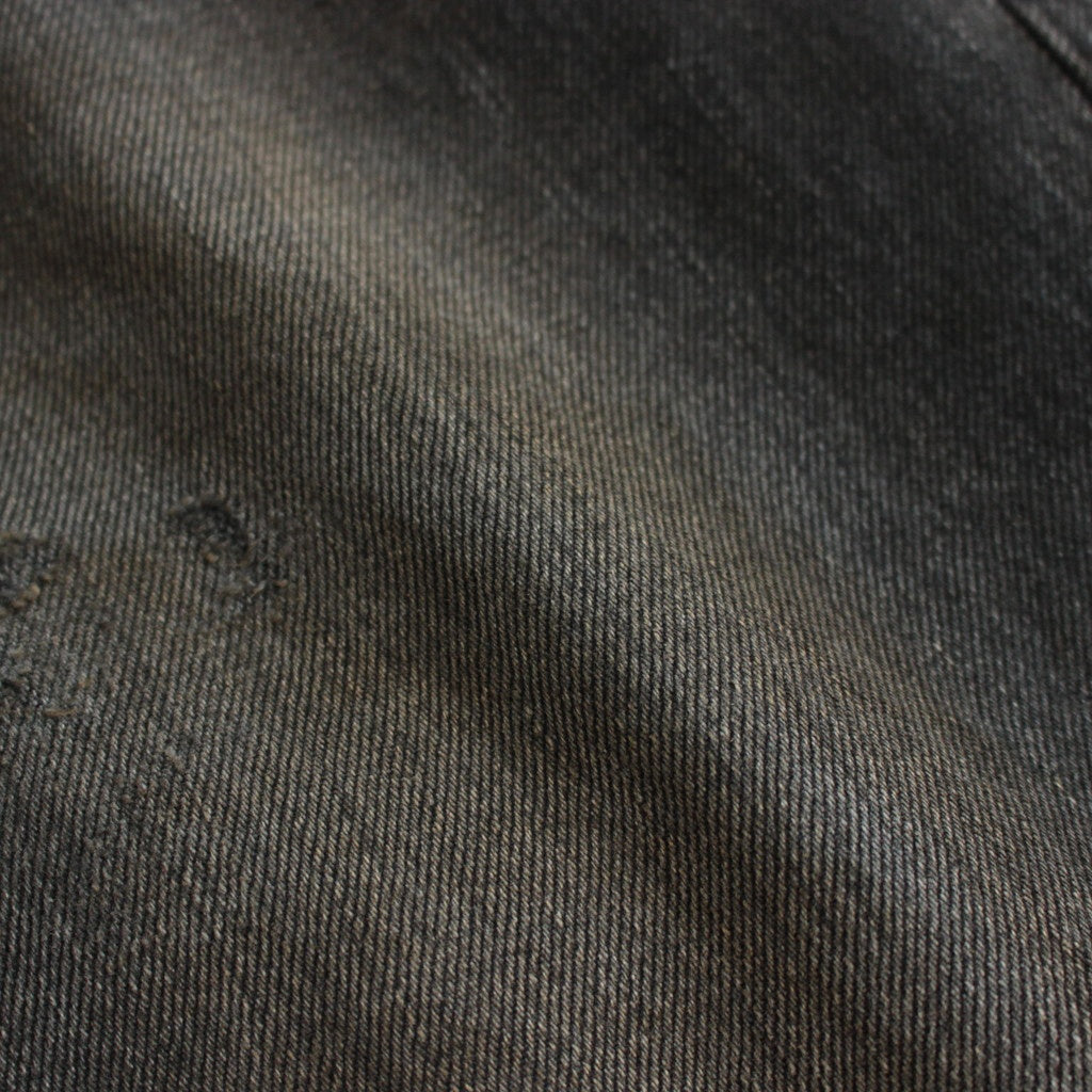 FLARE DENIM JEANS #BLACK [ST.1235]