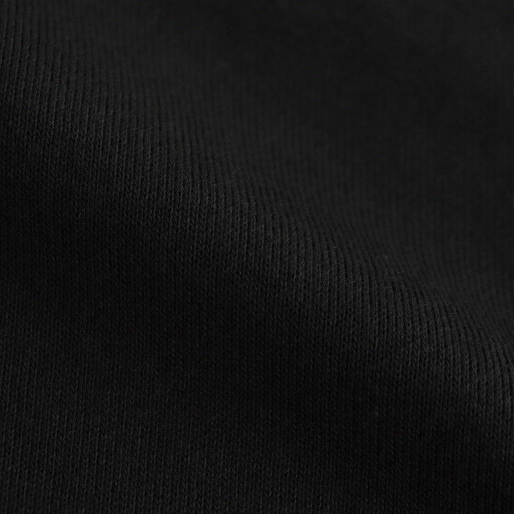 SUPER HIGH GAUGE SWEAT ZIP CARDIGAN #BLACK [A25SC02CU]