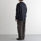 VIS/LI/RA TWILL CARGO TROUSERS #KHAKI BROWN [ST.1434]