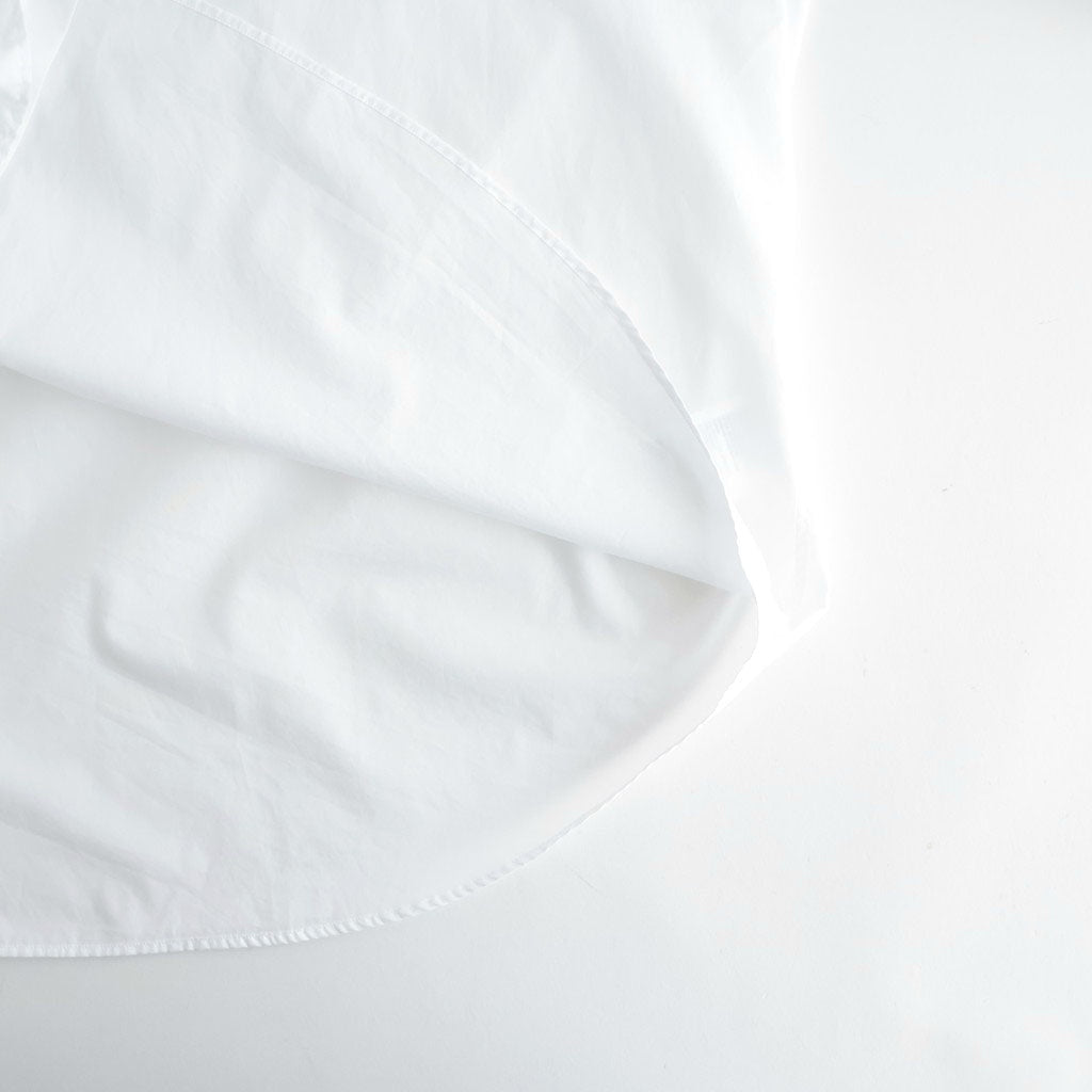 Broad L/S Oversized Regular Collar Shirt #WHITE [GM263-50001B]