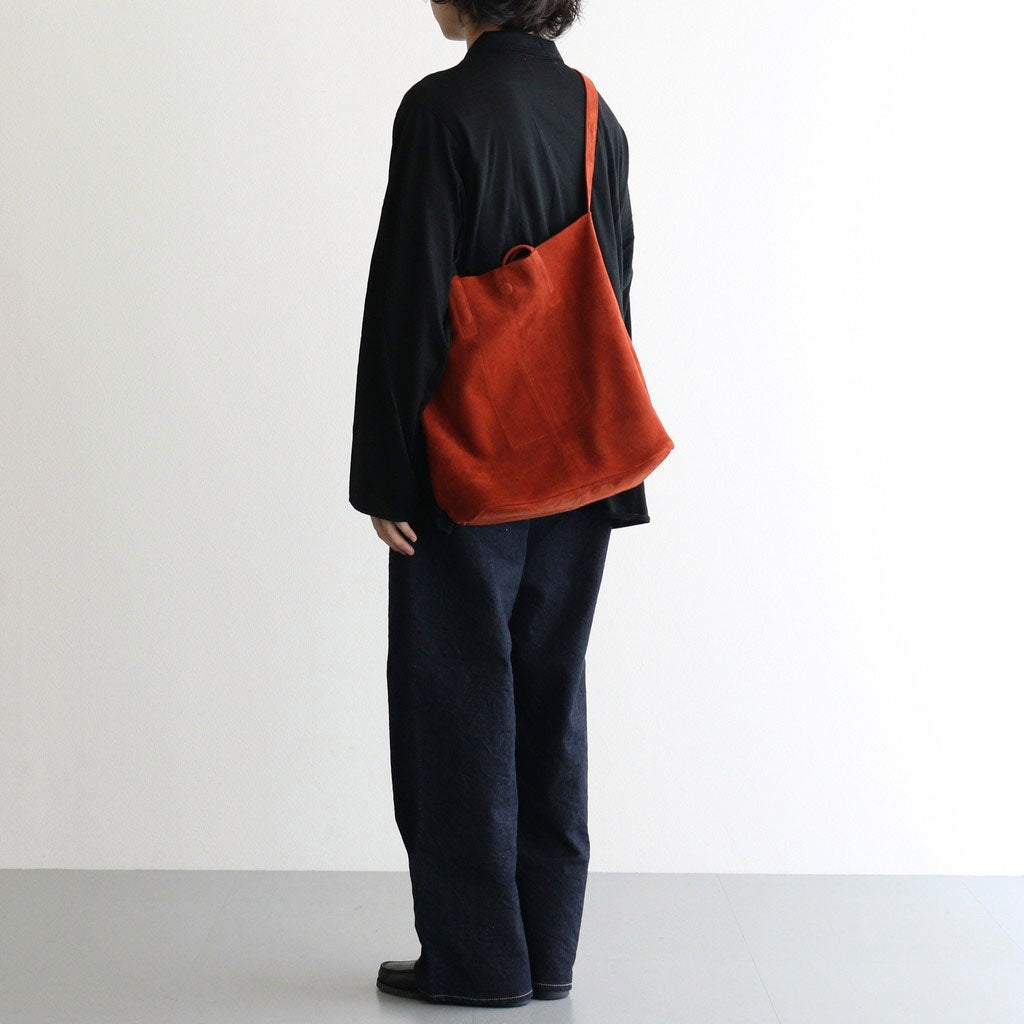 3WAY LARGE TOTE （OIL SUEDE） #TERACOTTA [L-1]