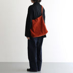 3WAY LARGE TOTE （OIL SUEDE） #TERACOTTA [L-1]