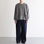 男性モデル(ハラ):172cm 58kg 着用サイズ：1