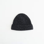 CASHMERE NEP KNIT CAP #MIX BLACK [A26AC08NE]