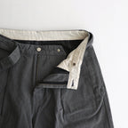 Colorfast Denim Belted Pants #GRAY [GM243-40210B]