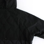 綿ナイロンウェザー×エステルタッサー ジャケット #BLACK [HN-J025-051]