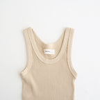 Seamless Rib Tanktop #SAND [12610612]
