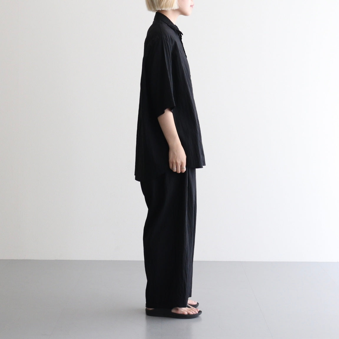 女性モデル(マツオ):156cm　着用サイズ:XS