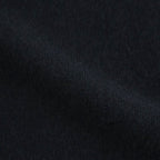EXTRA FINE WOOL KNIT POLO LS #BLACK [ST.1477]