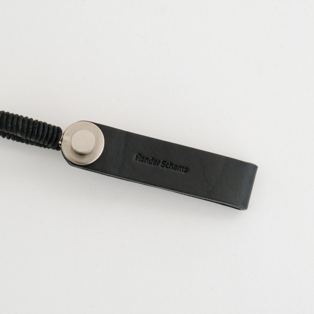 leather key shackle #black [yv-c-lks]