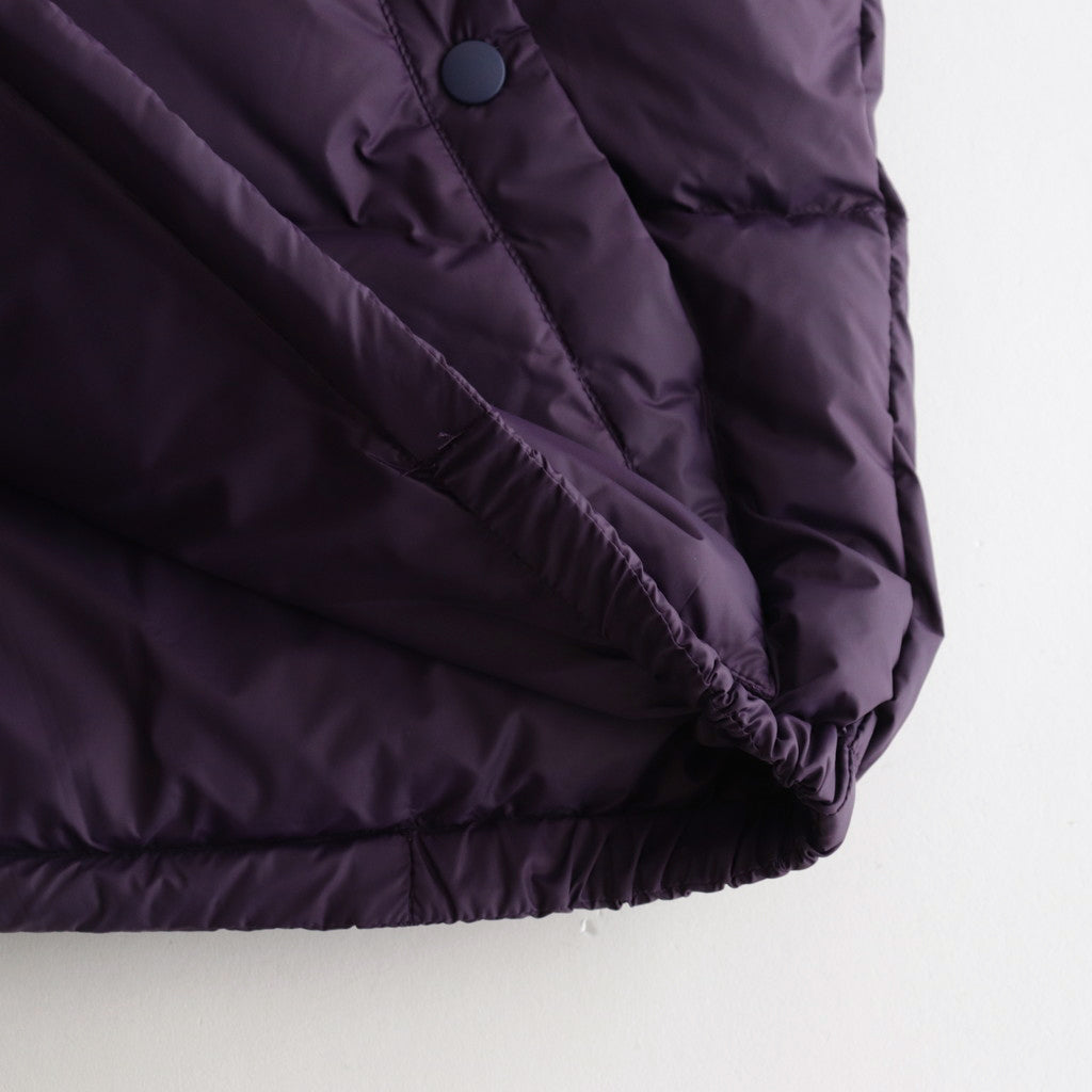 CORPORATE DOWN VEST #PURPLE [FSW-23-DW_173]