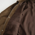 Hairy Suede Raglan Blouson #BROWN [GU263-30324]