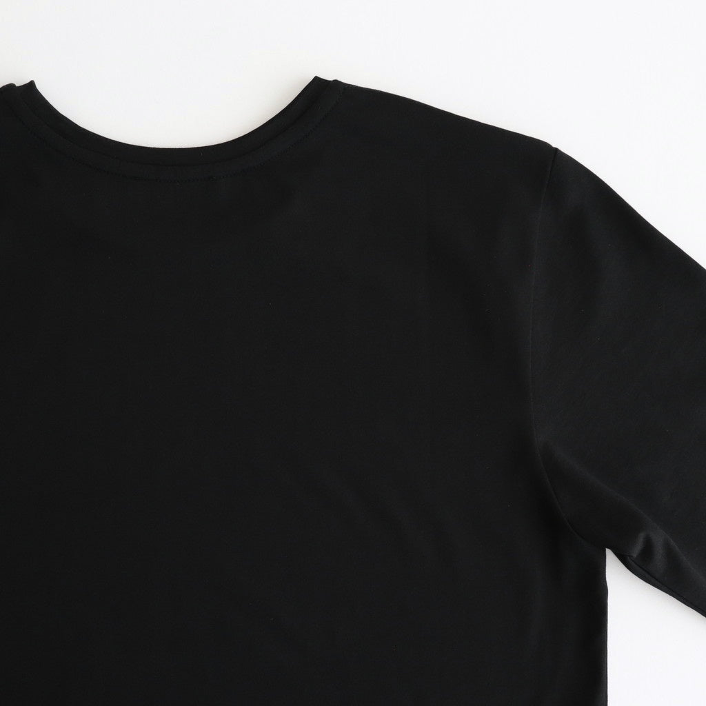 SUVIN 60/2 PERFECT SHORT-SLEEVE #BLACK [KKAGGM0013]
