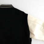 WOOL VARSITY JACKET #BLACK [26330201]