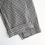 FTHRPT #Natural × Black gingham check [VG_FR0301PF]