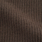 V Neck P/O #BROWN [2503-005]